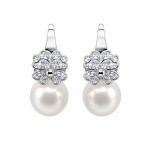 Charlene Pearl & Floral Earring
