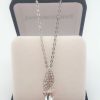 Crystal Marquis Swirl Necklet - Image 3