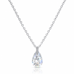 Crystal Teardrop Necklet
