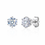 Paige Mini Solitaire Earring Studs