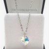 Crystal AB Nugget Necklet - Image 3