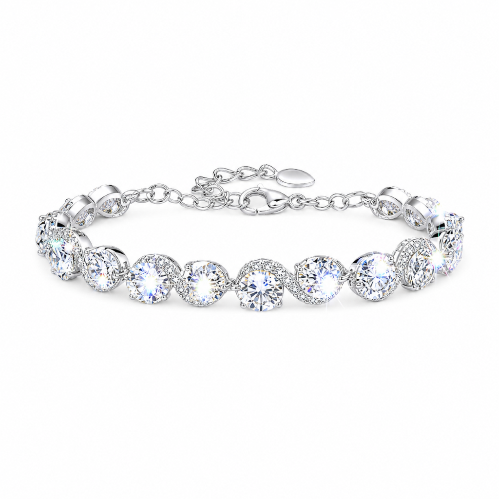 GiGi Dazzling Solitaire Rhinestone Bracelet