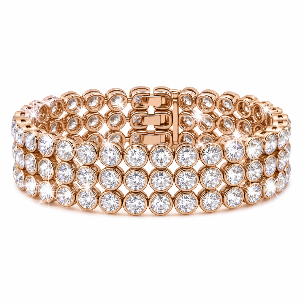 Monroe Rhinestone Bangle/Bracelet