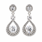 Petula Petite Rhinestone Drop Earrings