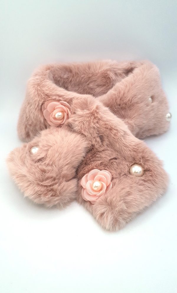 Pearl & Floral Faux Collar-New Arrival