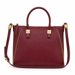 Ebby Burgundy Shoulder Bag