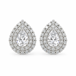 Elise Rhinestone Pear Earrings