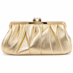 Lara Soft Gold Evening Bag